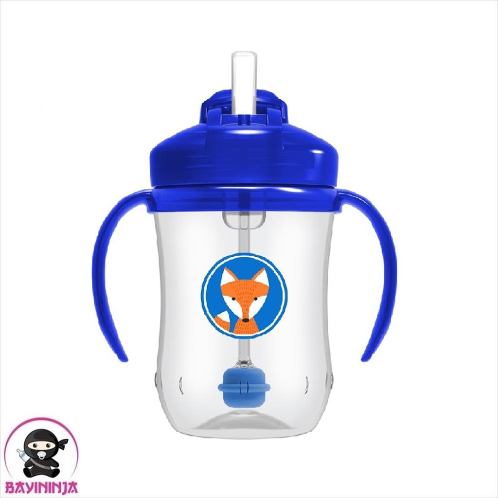 Jual DR BROWNS Straw Cup Spill Proof Weighted Straw Botol Minum 270ml