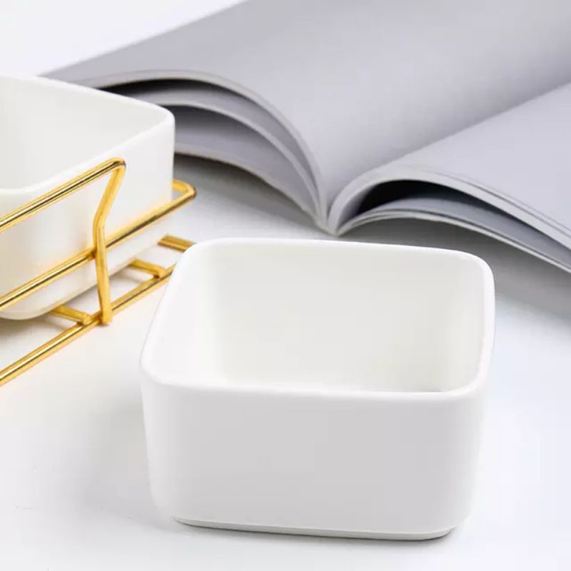 Jual TEMPAT GULA KERAMIK/ TEMPAT SAMBAL/ SUGAR SACHET BOWL/ TEMPAT