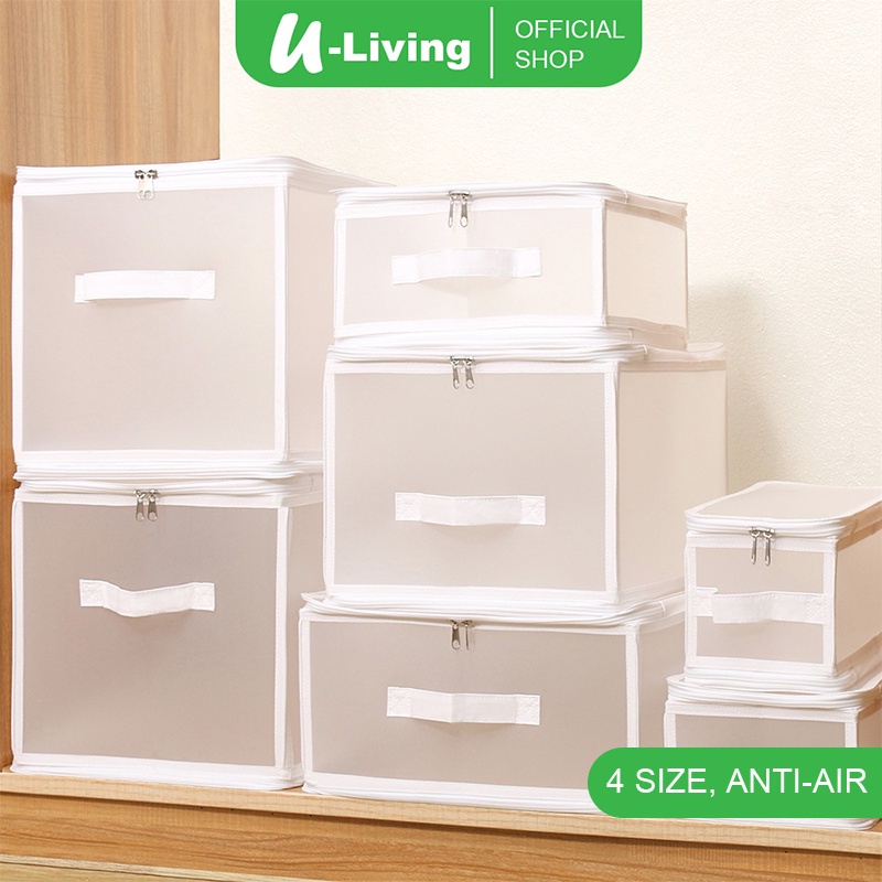 Jual ULiving Tempat Penyimpanan Pakaian Lipat Storage Box Organizer