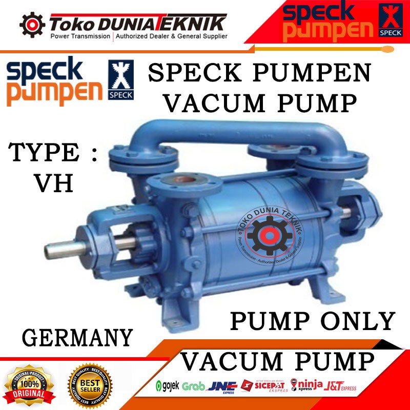 Jual SPECK PUMPEN VH 4004110 55320 LIQUID RING VACUM PUMP ONLY