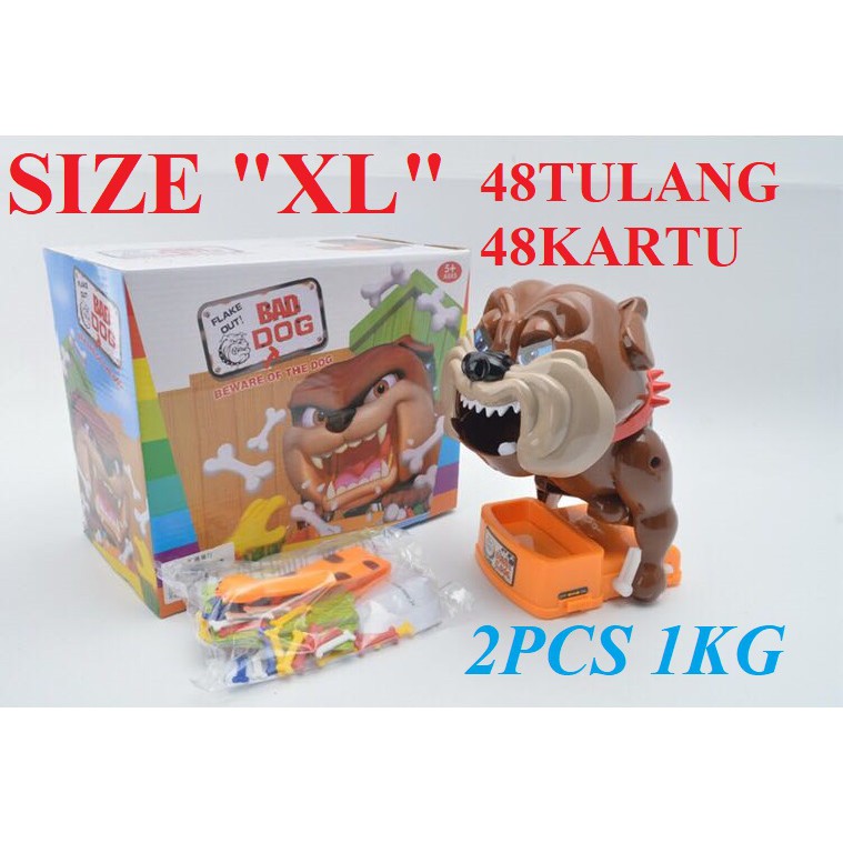 Jual WY Beware Bad Dog XL 48 Tulang / Bad Dog Toy Besar / Mainan