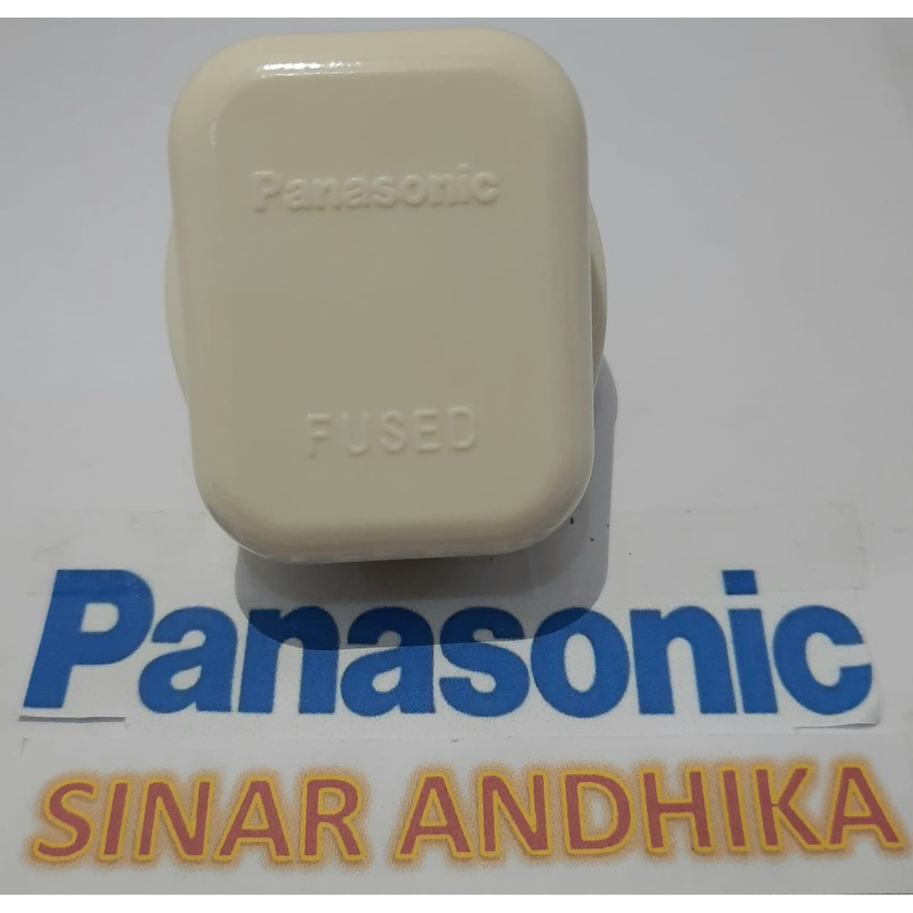 Jual Steker Stop kontak Ac Panasonic Ada Sekering 13A Wej9111W (Only