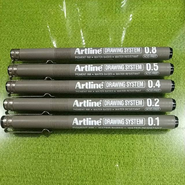 Jual Pena Gambar Artline / Artline Drawing Pen / Pena Menggambar