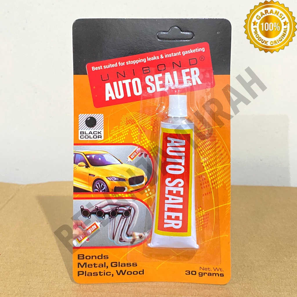 Jual Lem Sealer / Auto Sealer / Perekat lem packing Unibond Hitam Karet