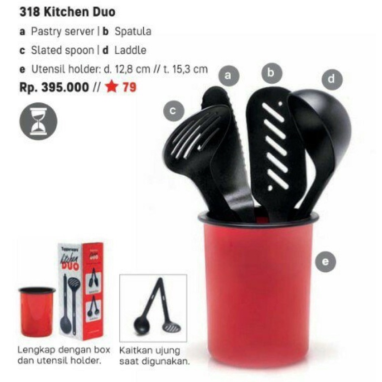 Jual kitchen duo tupperware Shopee Indonesia