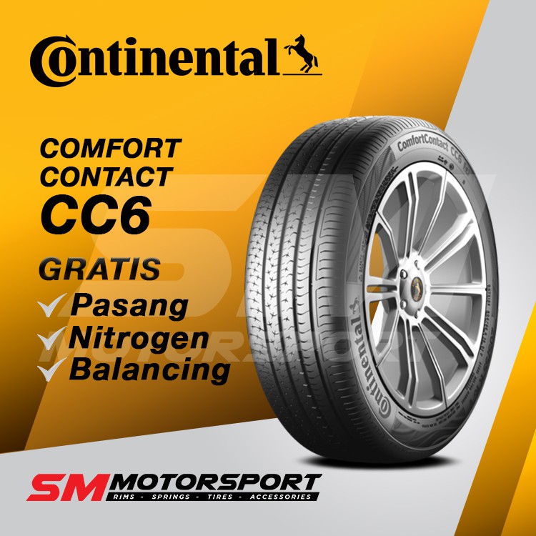 Jual Ban Mobil Continental Comfort Contact CC6 185/65 R15 15 88H Ertiga