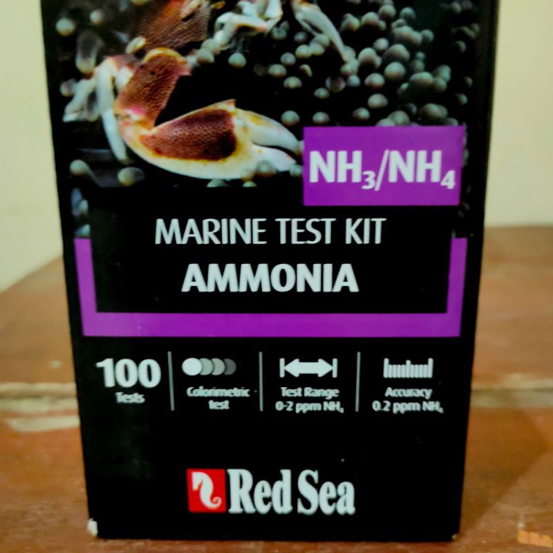 Jual Ammonia Test Kit (Marine Test Kit Red Sea) Shopee Indonesia