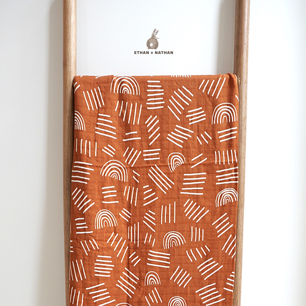 Jual Ethan + Nathan Muslin Swaddle / Bedong Selimut Bayi Shopee