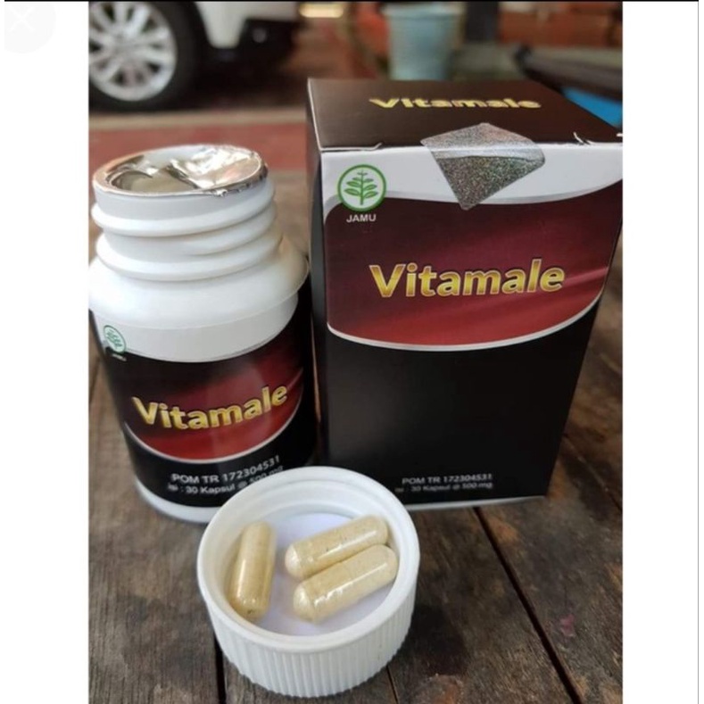 Jual VITAMALE ASLI ORIGINAL 1 BOTOL ISI 30 KAPSUL Shopee Indonesia(03)