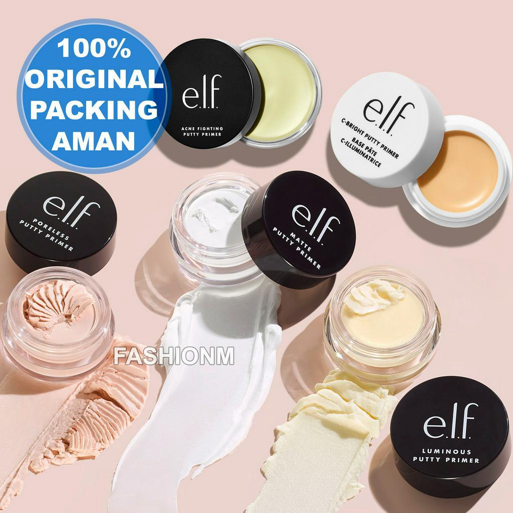 Jual Elf Liquid Poreless Matte Luminous Acne Fighting CBright Putty Primer Shopee Indonesia