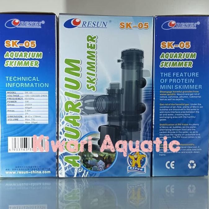 Jual FOR SALE !! RESUN AQUARIUM SKIMMER SK 05 I Penjernih Air Akuarium