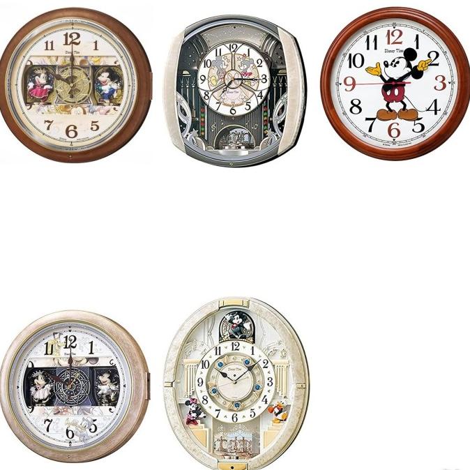 Jual Seiko Disney Time Wall Clock Mickey And Minnie Mouse Hohoostore