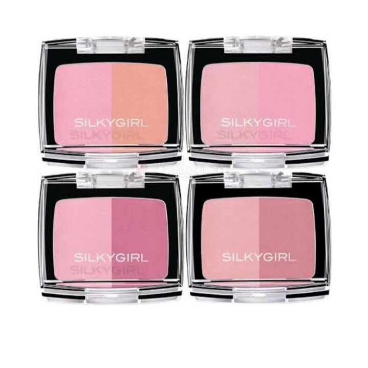 Jual SILKY GIRL SHIMER DUO BLUSHER Shopee Indonesia