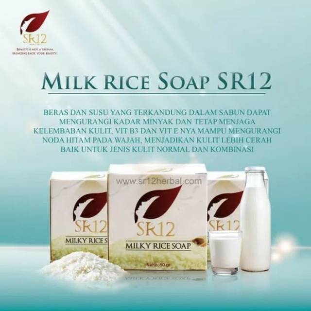 Jual Milk Rice Soap SR12 Sabun Beras Susu Milky Shopee Indonesia