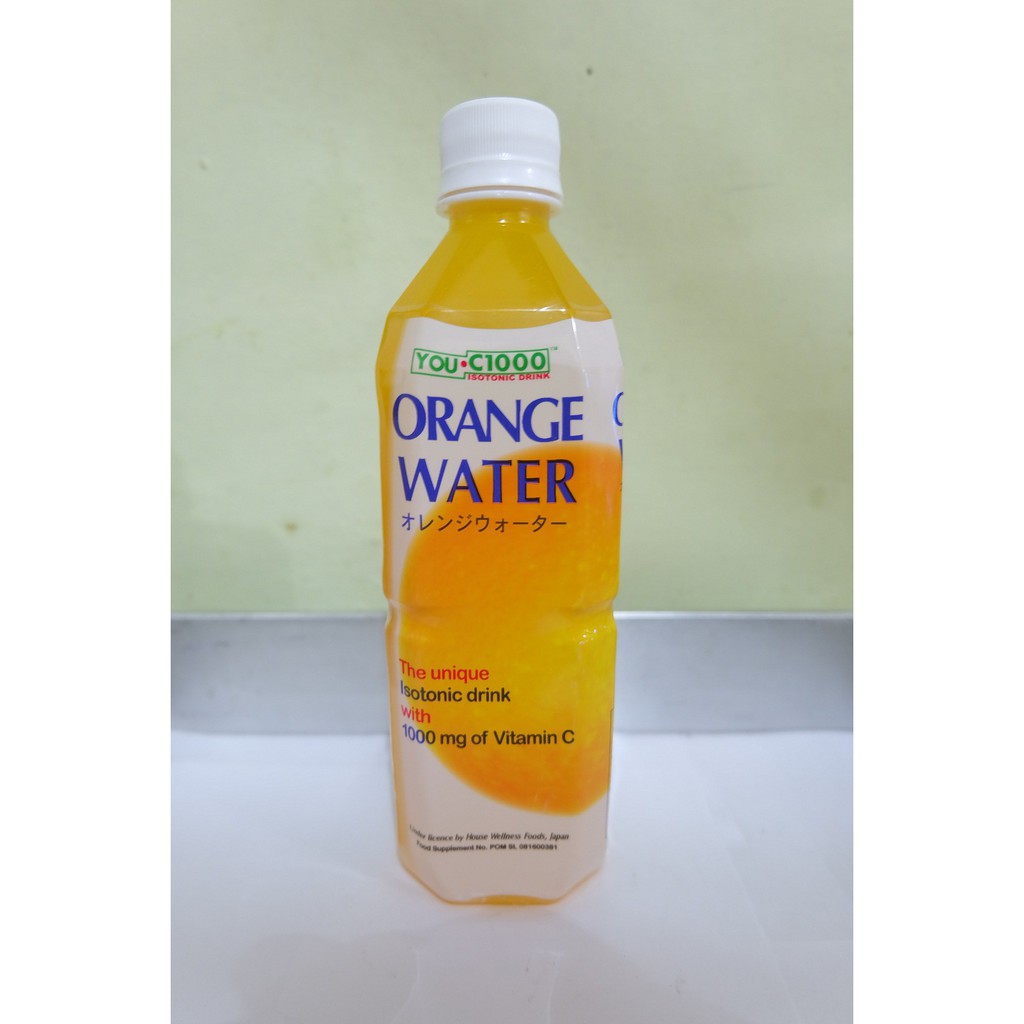 Jual YOU C1000 ORANGE WATER 500 ML Shopee Indonesia