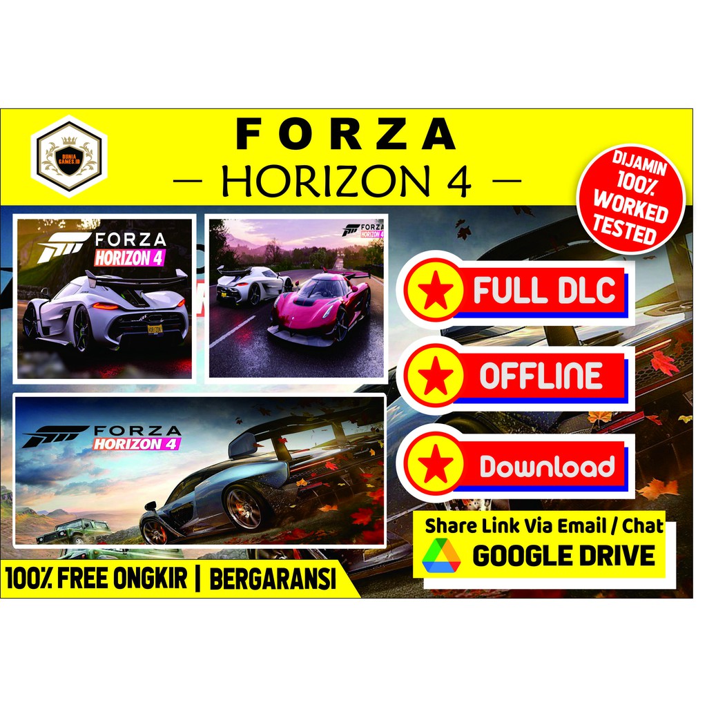 Jual Forza Horizon 4 Link Download Forza Horizon 4 FORZA HORIZON 4