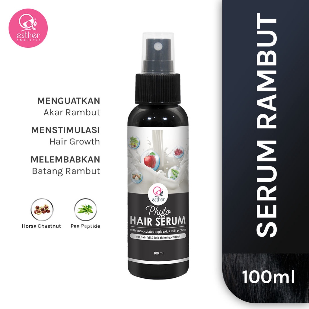 Jual Esther Phyto Hair Serum 100ml Serum Rambut Rontok Shopee Indonesia