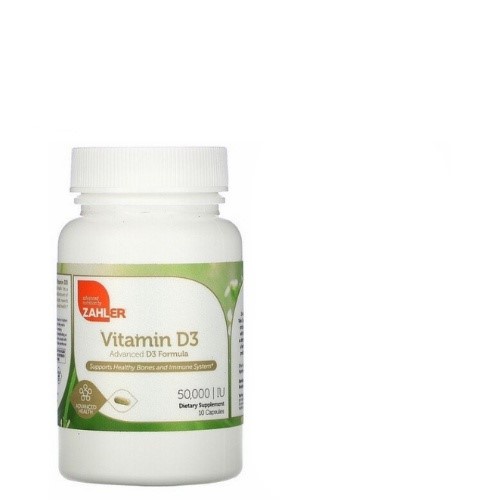 Jual Zahler vitamin D3 50.000 iu isi 10 capsules Shopee Indonesia