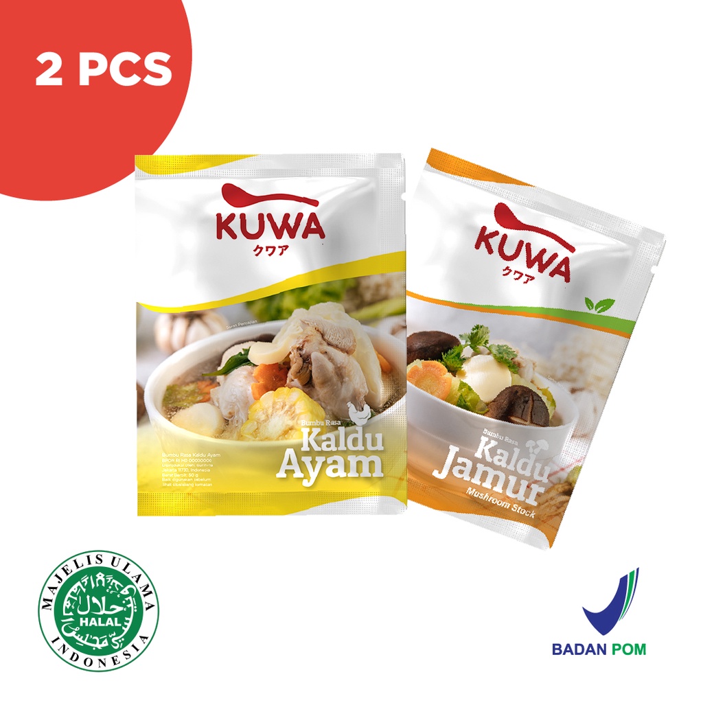 Jual KUWA Combo Kaldu Bumbu Kaldu Ayam x 2 Shopee Indonesia