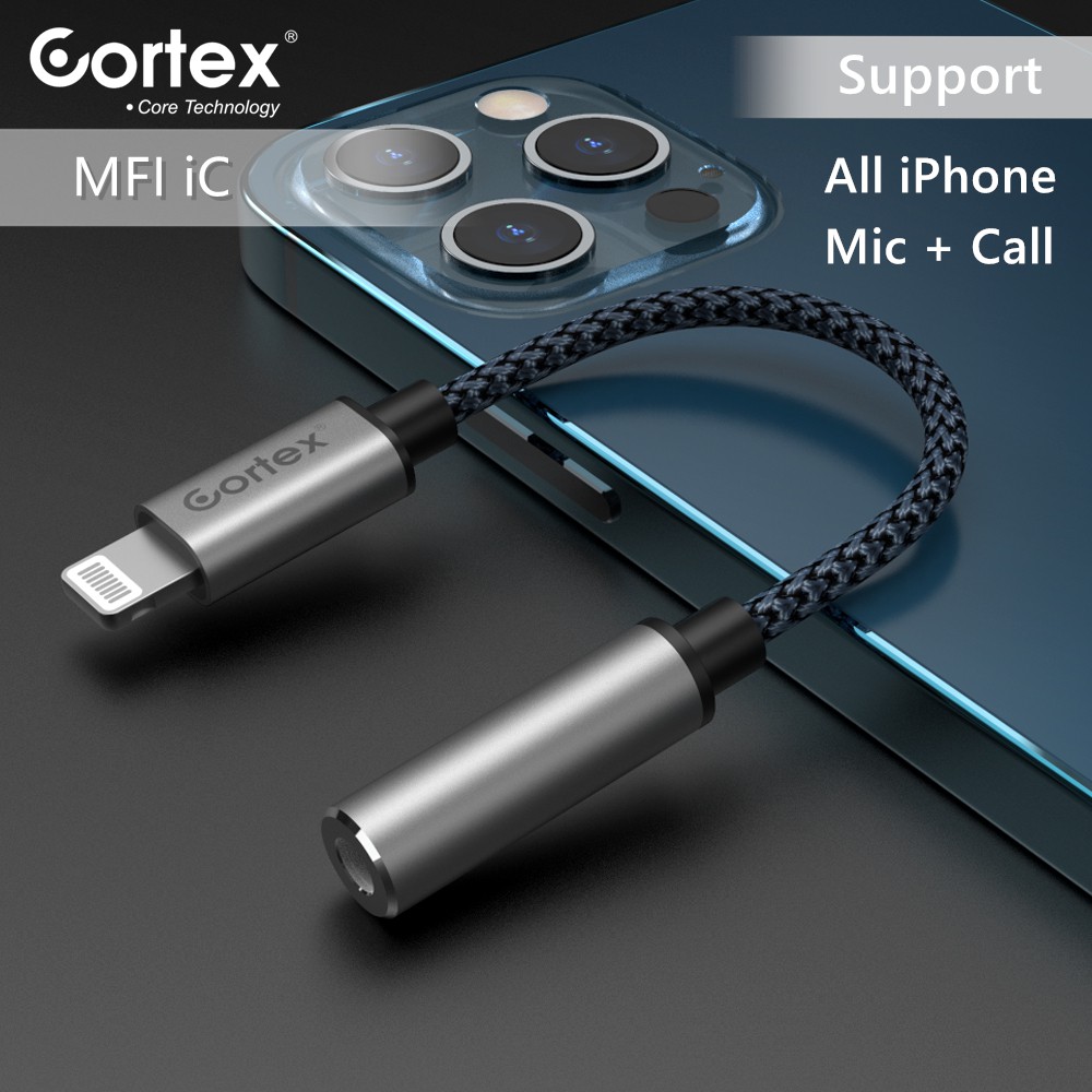 Jual Cortex MH220 Splitter iP Converter lightning to headphone