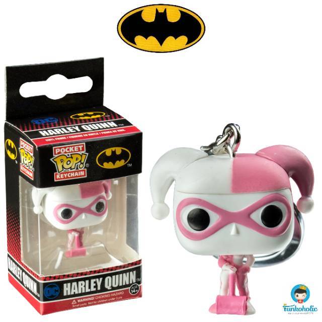 Jual Funko Pocket POP! Keychain DC Comics Batman Harley Quinn (Pink