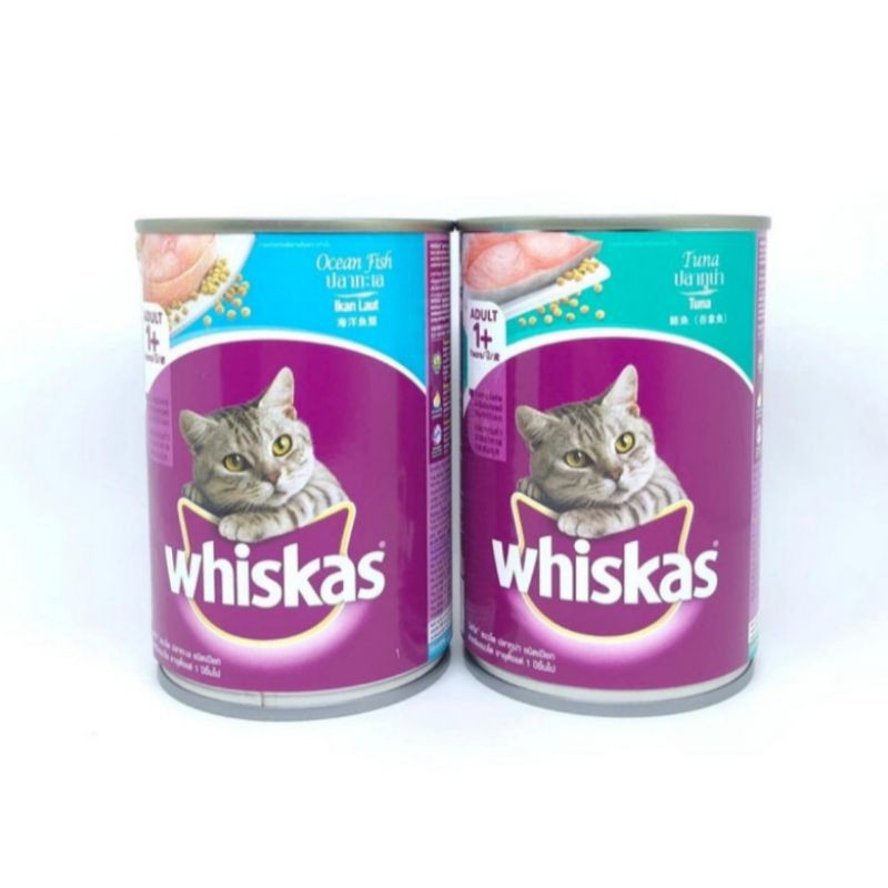 Jual Whiskas Kaleng 400gr All Varian / Makanan Kucing Basah / Wet food