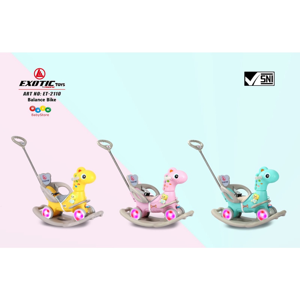 Jual R/OEX ET 2108 EXOTIC RIDE ON TOYS ET2108 UNICORN & R/OEX ET