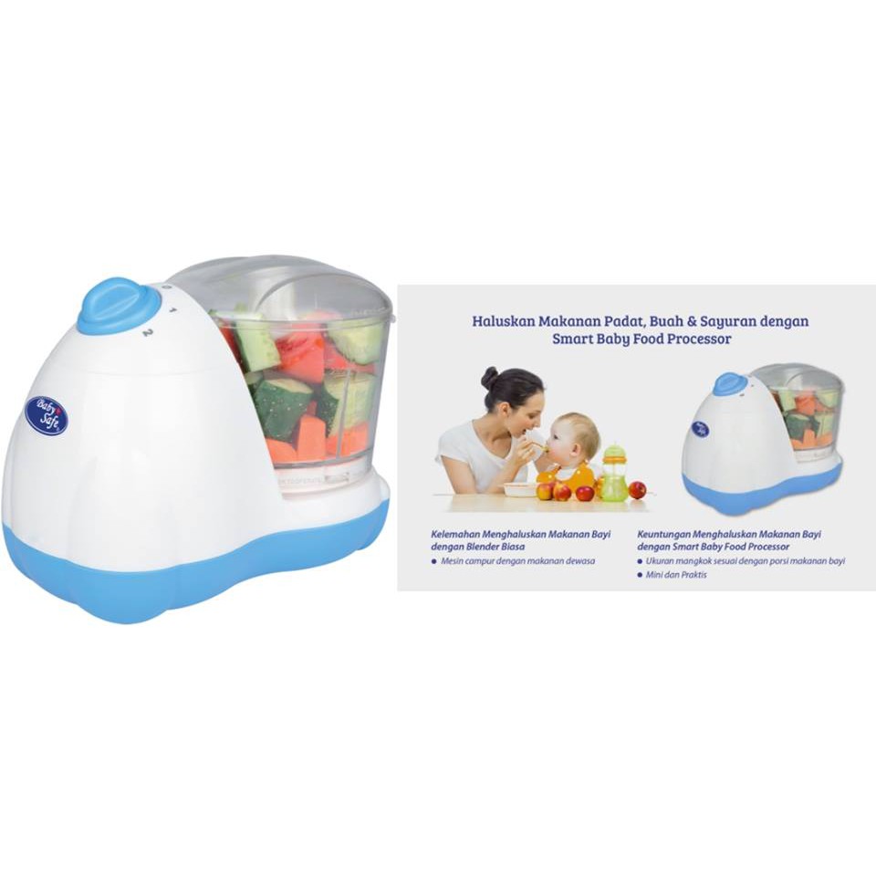 Jual BABY SAFE SMART BABY FOOD PROCESSOR / BLENDER BABY SAFE LB609 Shopee Indonesia