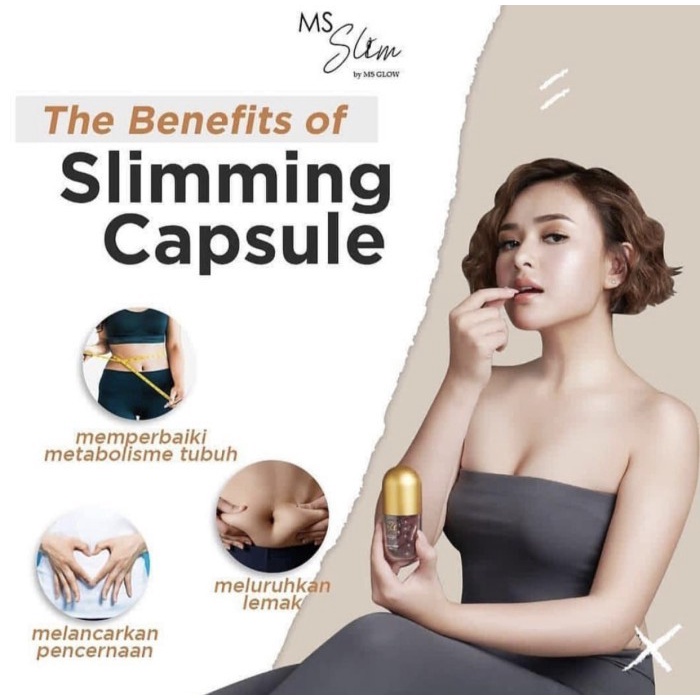 Jual Ms Glow Slimming Capsule COD Shopee Indonesia
