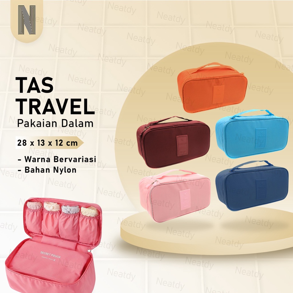 Jual Travel Bag Underwear/pakaian dalam travel organizer T010 Shopee Indonesia