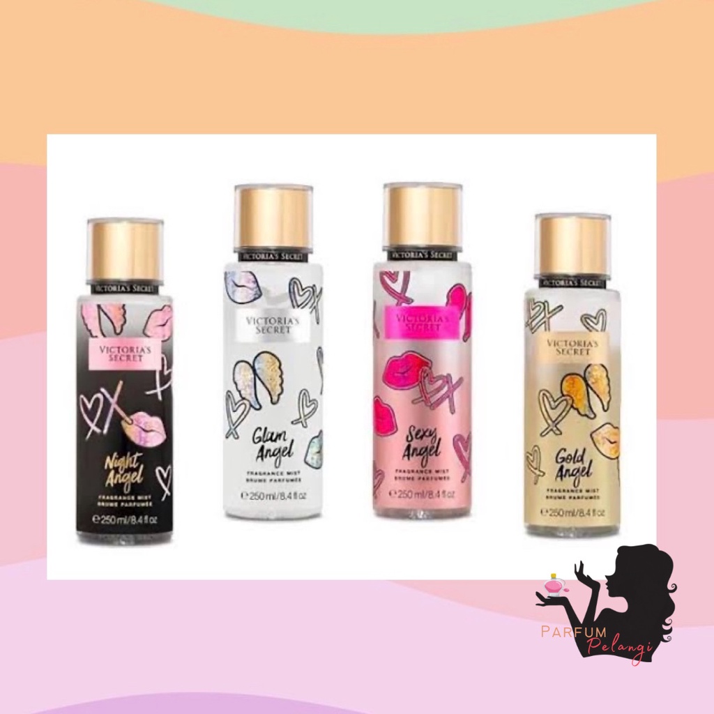 Jual Body Mist Victoria secret 250 ml Glam Angel / Night Angel / Sexy