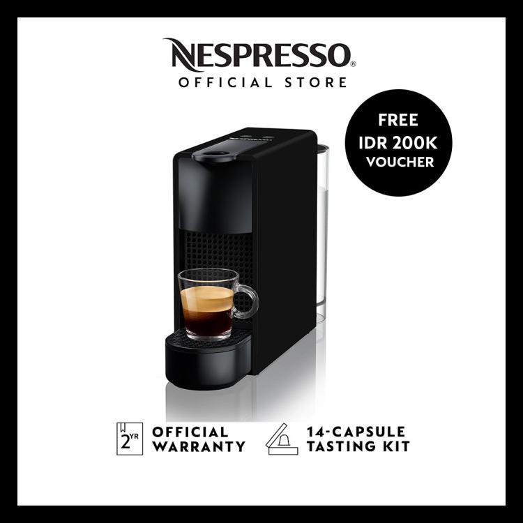 Jual ORIGINAL NESPRESSO Essenza Mini C30 Coffee Machine, Black (Mesin