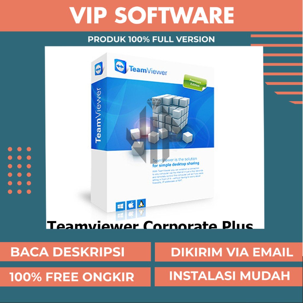 Jual Software TeamViewer Corporate Plus Enterprise Full Version Terbaru