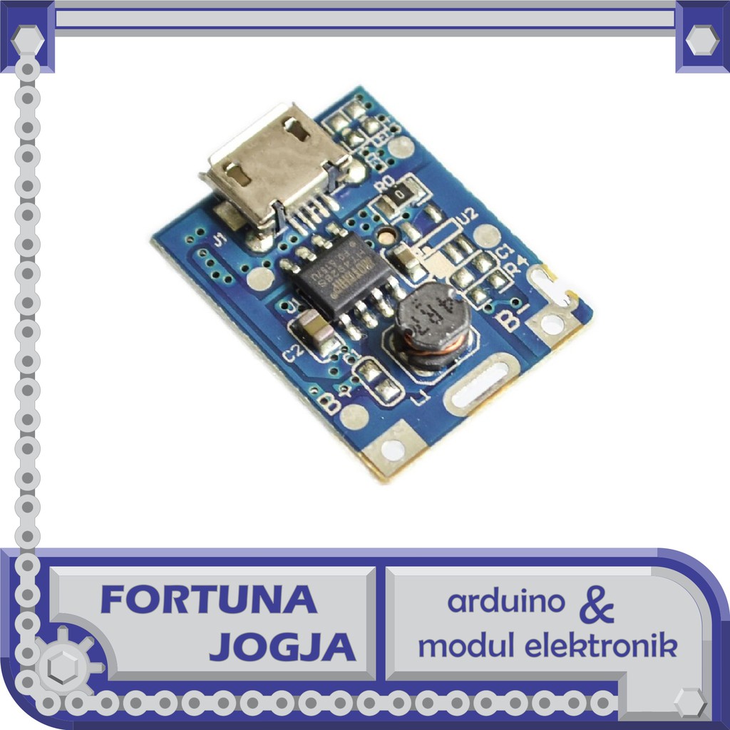 Jual Modul Powerbank 5V T6845C dengan Stepup dan Proteksi Shopee