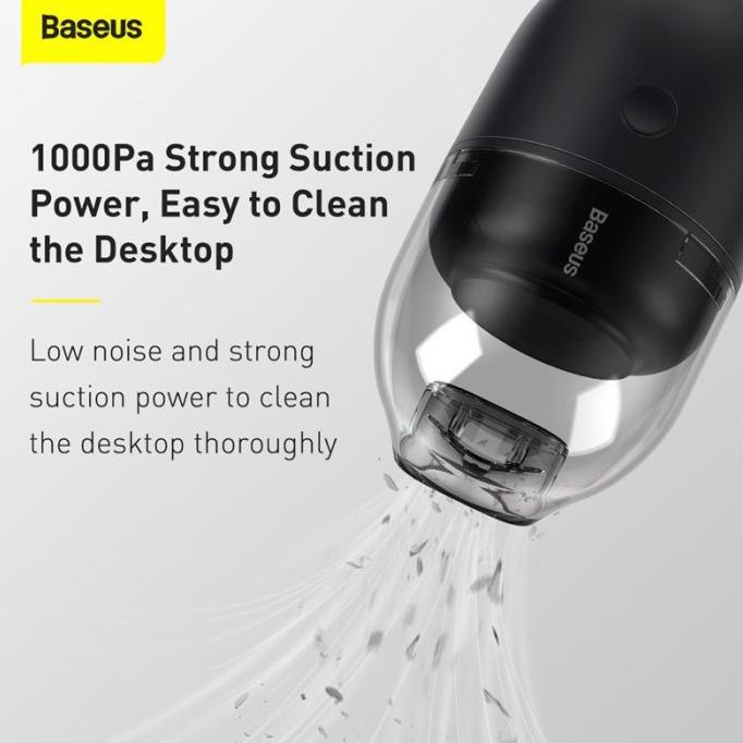 Jual BASEUS CAR VACUUM CLEANER C2 MINI PORTABLE PENGHISAP DEBU LAPTOP