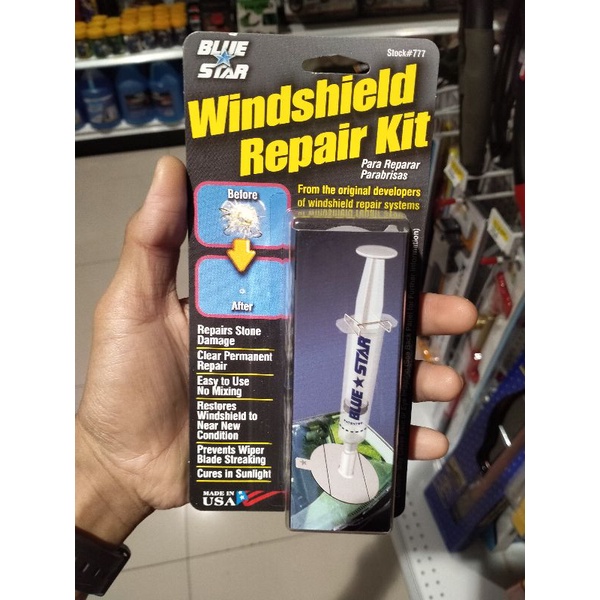 Jual Blue Star Windshield Repair Kit Kaca Depan Mobil Shopee Indonesia