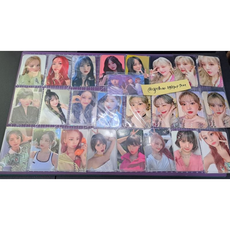 Jual [READY STOCK] VIVIZ / Gfriend / Yuju / Yerin Photocard Pre Order