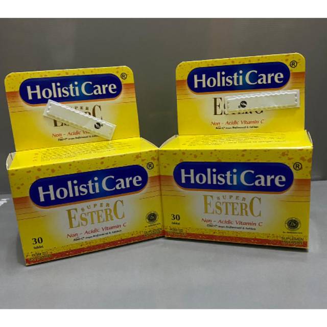 Jual Holisticare Ester C 30 tablet / 90 tablet Shopee Indonesia