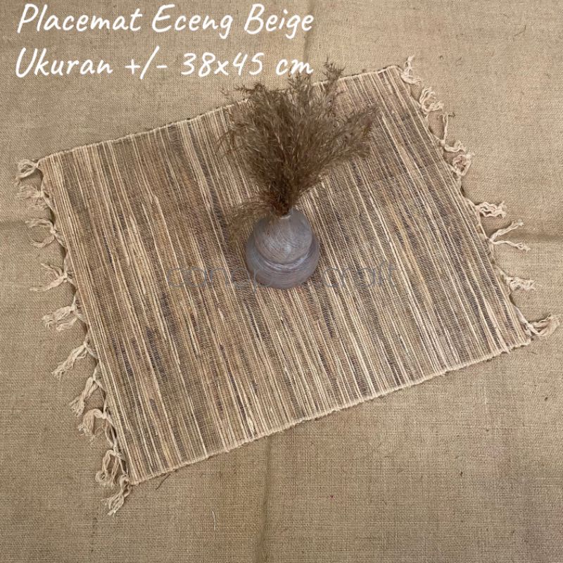 Jual PLACEMAT TENUN LIDI TATAKAN PIRING ALAS FOTO LIDI Shopee Indonesia