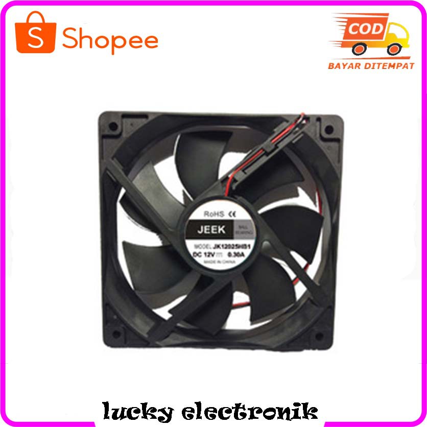 Jual Kipas Angin Pendingin / Cooling Fan/Kipas Computer 12 cm SUOER