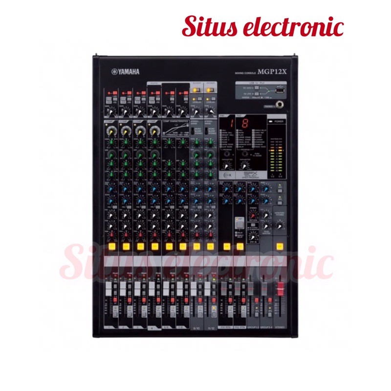 Jual mixer yamaha mgp12x mixer yamaha 12 channel mgp 12x double effect