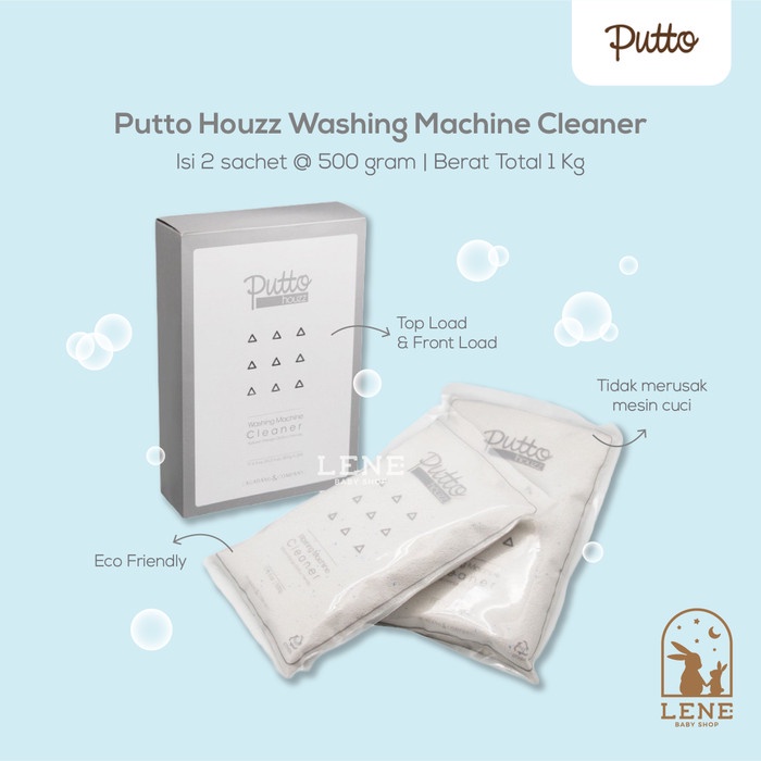 Jual Putto Houzz Washing Machine Cleaner (Isi 2 Pack) Shopee Indonesia