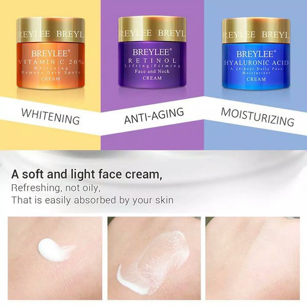 Jual BREYLEE Face Cream / krim Wajah Hyaluronic Acid Moisturizing