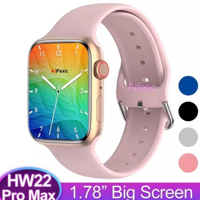 Jual [Custom Wallpaper] Smartwatch Jam Tangan Original Hw22 Pro Max