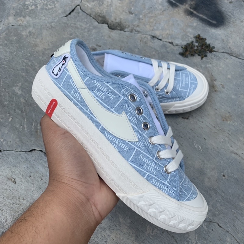 Jual LIMITED ! SIZE 38 SEPATU COMPASS X FR2 SMOKING KILLS LOW