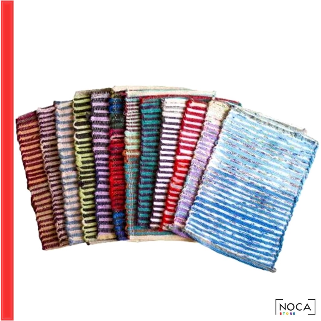 Jual Keset Kain Tenun Rajut Anyam Doormat Keset Kaki Kamar Mandi