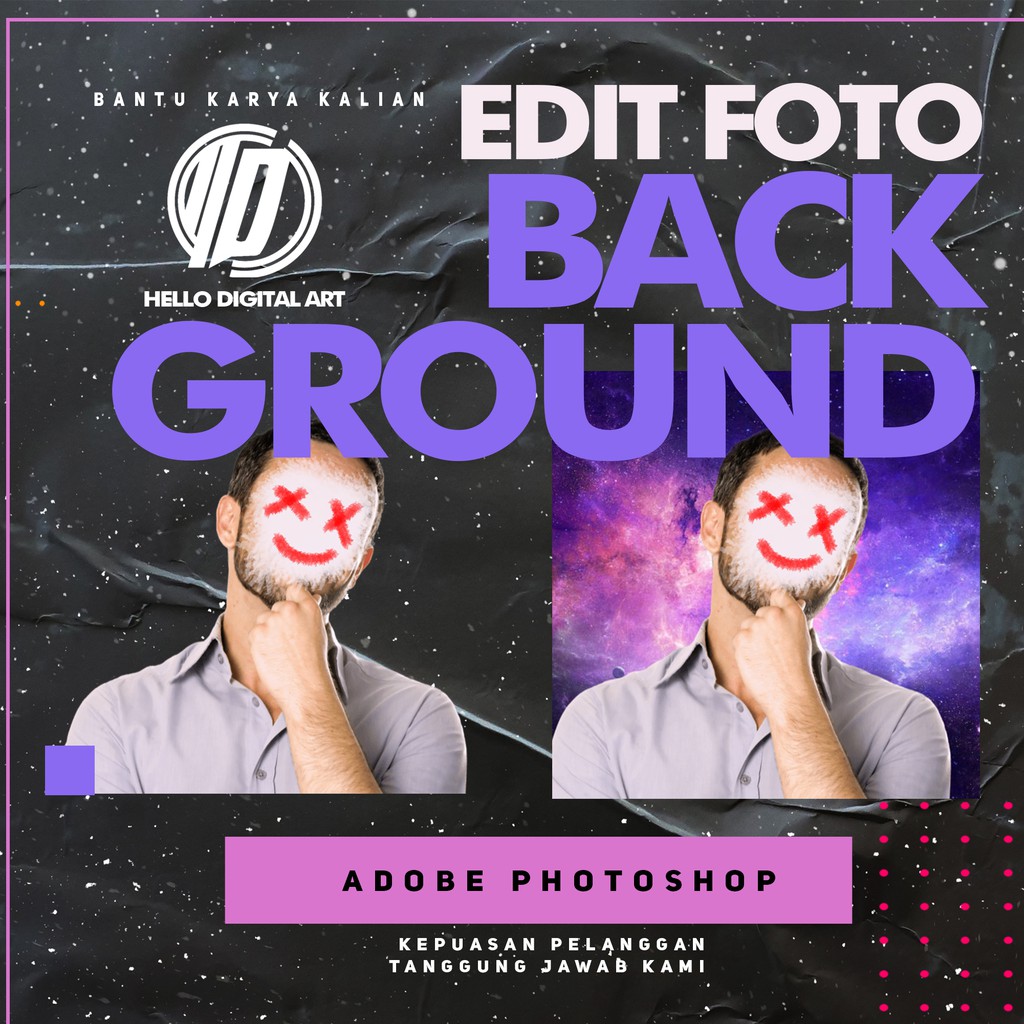 Jual EDITING FOTO BACKGROUND / JASA EDIT FOTO BACKGROUND Shopee Indonesia