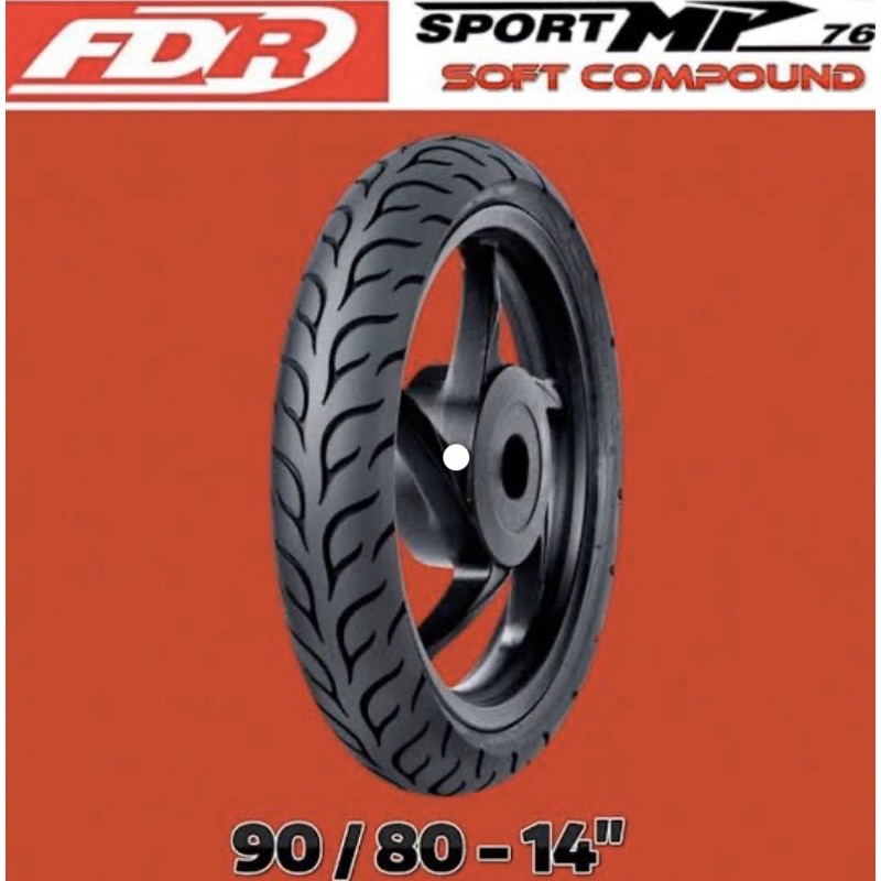 Jual Ban Motor FDR SPORT MP76 90/80 Ring 14 Soft Compound Shopee