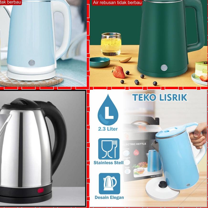 Jual Star Seller COD Teko Listrik JUMBO 2L Kettle Electric 1500W