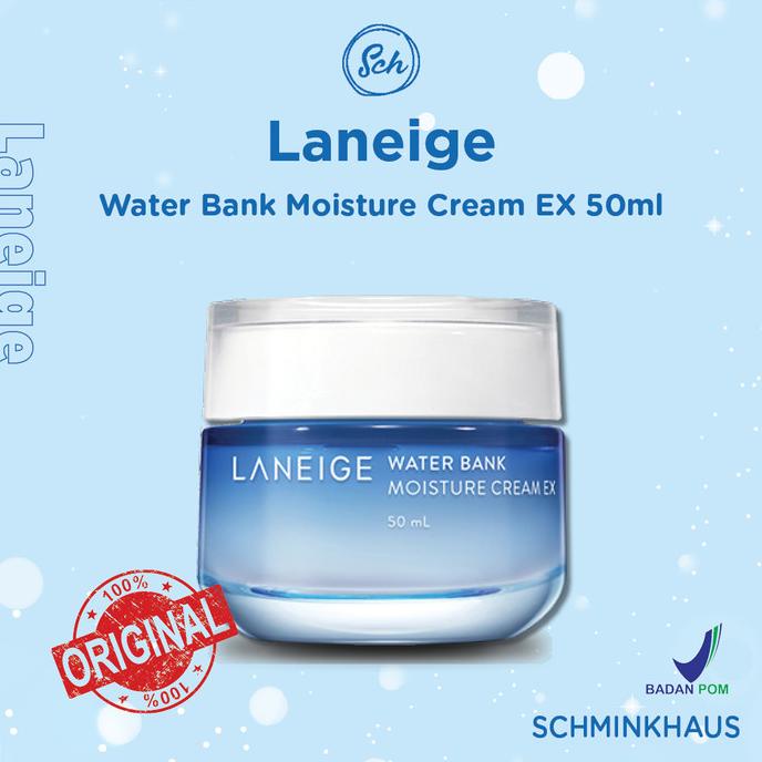 Jual LANEIGE Water Bank Moisture Cream EX 50ml Shopee Indonesia
